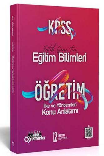 Kurye Kitabevi - İsem 2021 KPSS Eğitim Bilimleri Öğretim İlke ve Yönte