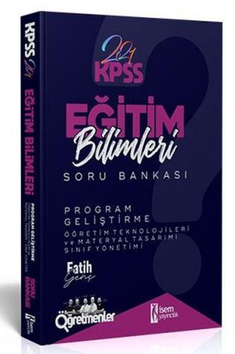 Kurye Kitabevi - İsem 2021 KPSS Eğitim Bilimleri Program Geliştirme Ta