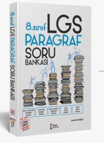 Kurye Kitabevi - İsem Yayıncılık 2023 İsem Lgs 8. Sınıf Paragraf Soru 