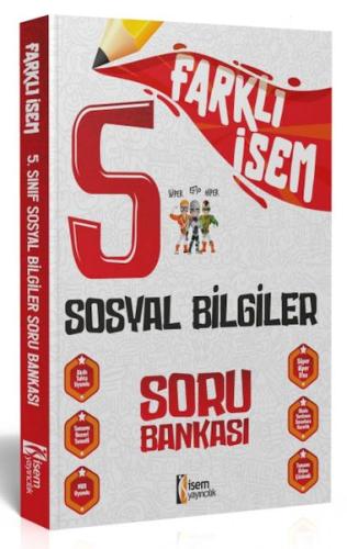 Kurye Kitabevi - İsem Yayıncılık 2024 Farklı İsem 5.Sınıf Sosyal Bilgi