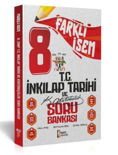 Kurye Kitabevi - İsem Yayıncılık 2024 Farklı İsem 8.Sınıf İnkılap Tari