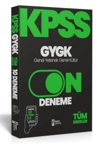 Kurye Kitabevi - İsem Yayıncılık 2024 Kpss Genel Yetenek Genel Kültür 