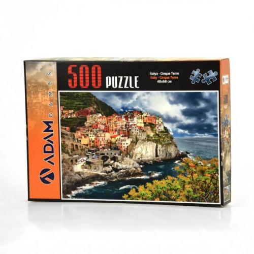 Kurye Kitabevi - İtalya Cinque Terre 500 Parça Puzzle