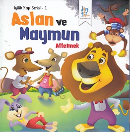 Kurye Kitabevi - İyilik Yap Serisi 1-Aslan ve Maymun