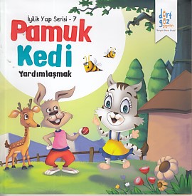 Kurye Kitabevi - İyilik Yap Serisi 7-Pamuk Kedi Yardımlaşmak