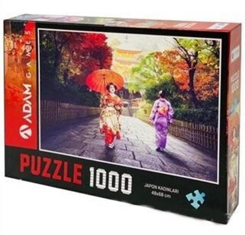 Kurye Kitabevi - Japon Kadınları 1000 Parça Puzzle