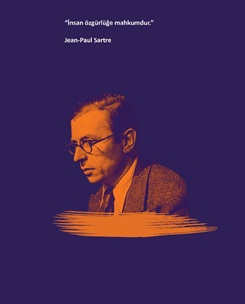 Kurye Kitabevi - Jean Paul Sartre Ciltli Defter