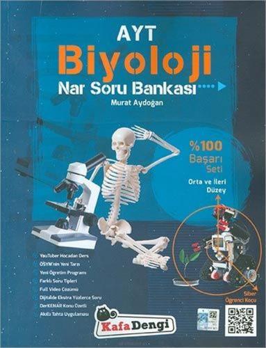 Kurye Kitabevi - Kafadengi AYT Biyoloji Nar Soru Bankası Orta ve İleri