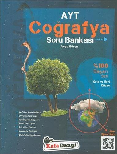 Kurye Kitabevi - Kafadengi AYT Coğrafya Soru Bankası Orta ve İleri Düz