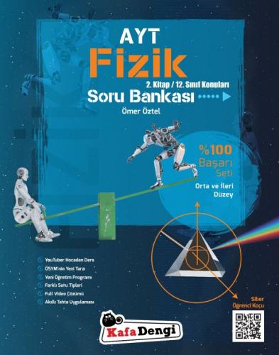 Kurye Kitabevi - Kafadengi AYT Fizik Soru Bankası 2. Kitap Orta ve İle