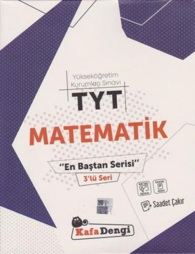 Kurye Kitabevi - Kafadengi TYT Matematik En Baştan Serisi - 3'lü Seri-