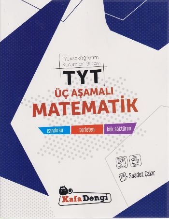 Kurye Kitabevi - Kafadengi TYT Üç Aşamalı Matematik Soru Bankası-YENİ