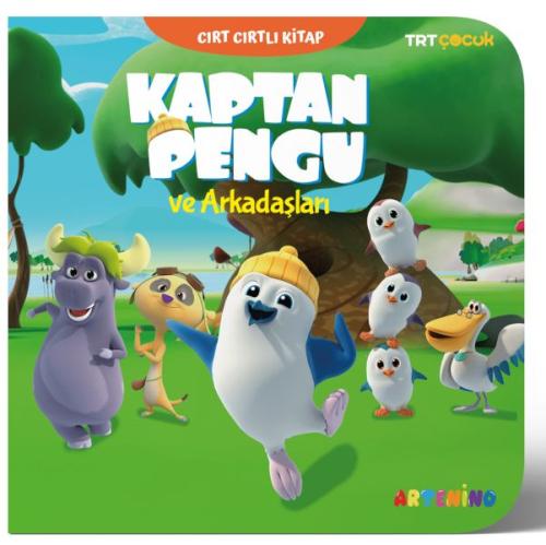 Kurye Kitabevi - Kaptan Pengu – Trt Çocuk Cırt Cırtlı Kitap