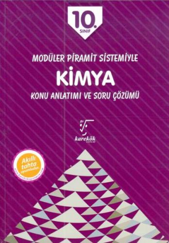 Kurye Kitabevi - Karekök 10. Sınıf Modüler Piramit Sistemiyle Kimya Ko