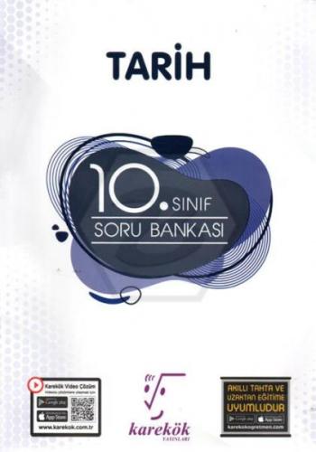 Kurye Kitabevi - Karekök 10.Sınıf Tarih Soru Bankası