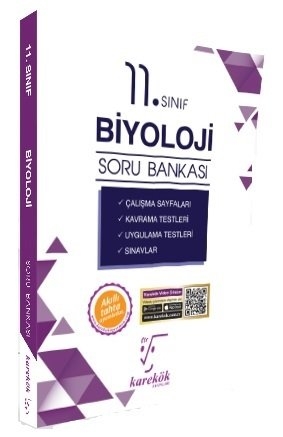 Kurye Kitabevi - Karekök 11. Sınıf Biyoloji Soru Bankası Yeni