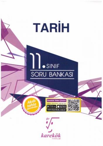 Kurye Kitabevi - Karekök 11. Sınıf Tarih Soru Bankası