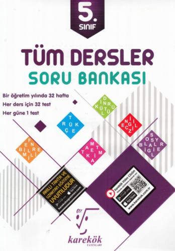 Kurye Kitabevi - Karekök 5. Sınıf Tüm Dersler Soru Bankası-YENİ