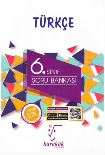 Kurye Kitabevi - Karekök 6. Sınıf Türkçe Soru Bankası