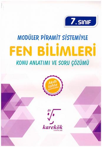 Kurye Kitabevi - Karekök 7. Sınıf Modüler Piramit Sistemiyle Fen Bilim