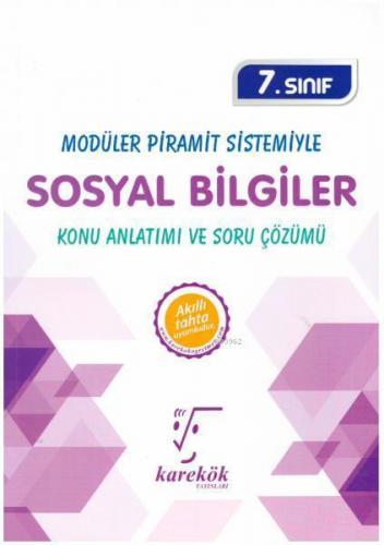 Kurye Kitabevi - Karekök 7. Sınıf Modüler Piramit Sistemiyle Sosyal Bi