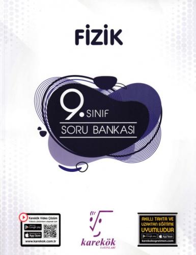 Kurye Kitabevi - Karekök 9. Sınıf Fizik Soru Bankası-YENİ