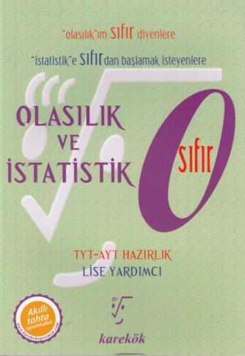 Kurye Kitabevi - Karekök TYT AYT Olasılık ve İstatistik Sıfır-YENİ