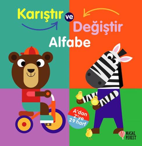 Kurye Kitabevi - Karıştır ve Değiştir Alfabe