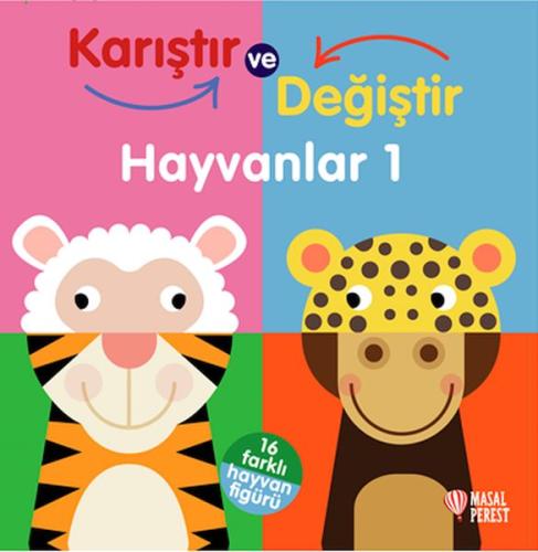 Kurye Kitabevi - Karıştır ve Değiştir Hayvanlar 1