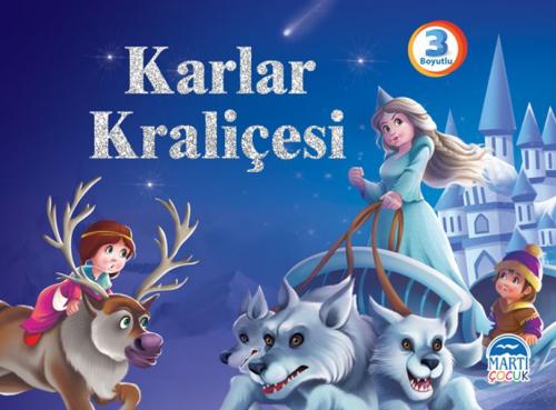 Kurye Kitabevi - Karlar Kraliçesi-3 Boyutlu