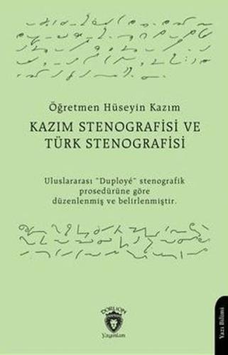 Kurye Kitabevi - Kazım Stenografisi ve Türk Stenografisi