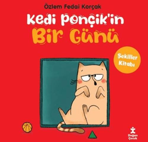 Kurye Kitabevi - Kedi Ponçik'in Bir Günü - Şekiller Kitabı