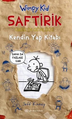 Kurye Kitabevi - Saftirik Greg'in Günlüğü Kendin Yap Kitabı (Ciltli)