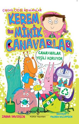 Kurye Kitabevi - Kerem İle Minik Canavarlar - Canavarlar Yeşili Koruyo