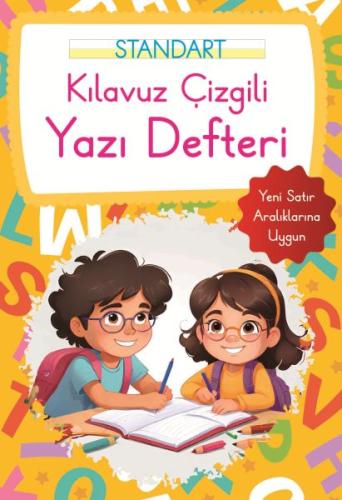 Kurye Kitabevi - Kılavuz Çizgili Yazı Defteri Küçük Boy - Turuncu