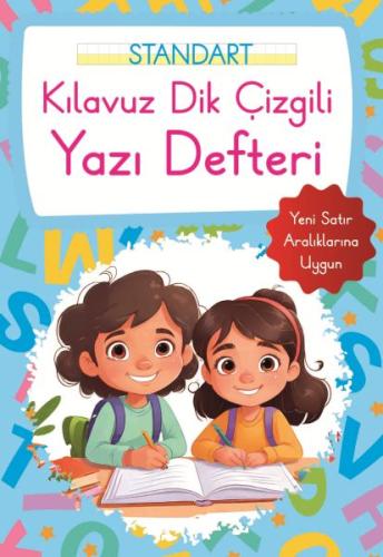 Kurye Kitabevi - Kılavuz Dik Çizgili Yazı Defteri Küçük Boy - Mavi