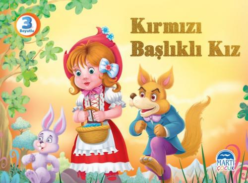 Kurye Kitabevi - Kırmızı Başlıklı Kız-3 Boyutlu