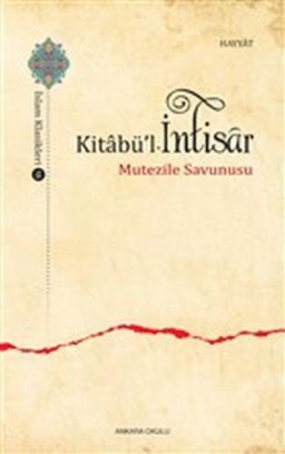 Kurye Kitabevi - Kitabü'l İntisar Mutezile Savunusu