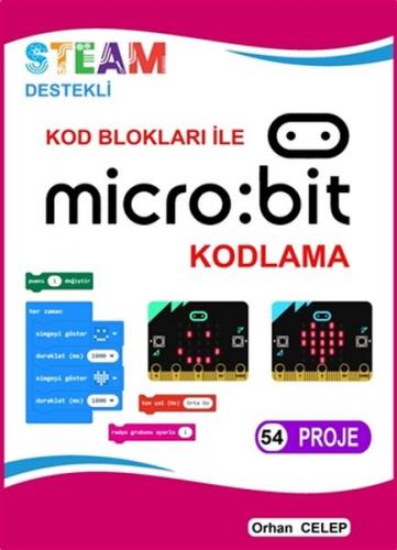 Kurye Kitabevi - Kod Blokları ile Microbit Kodlama 54 Proje