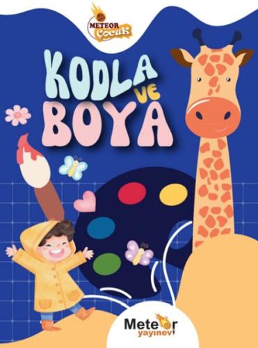 Kurye Kitabevi - Kodla Ve Boya Boyama Kitabı