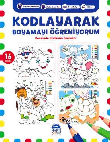 Kurye Kitabevi - Kodlayarak Boyamayı Öğreniyorum-3