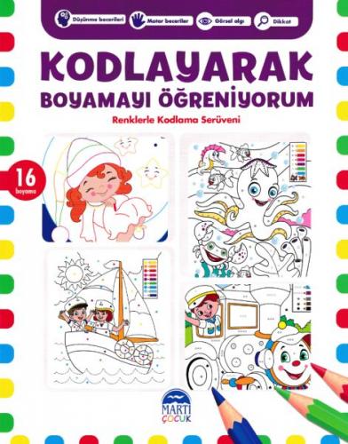 Kurye Kitabevi - Kodlayarak Boyamayı Öğreniyorum-4