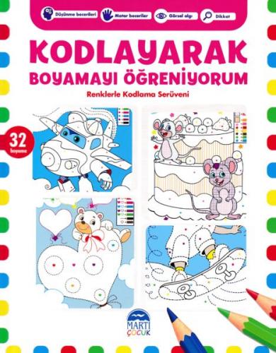 Kurye Kitabevi - Kodlayarak Boyamayı Öğreniyorum-5