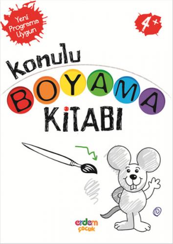 Kurye Kitabevi - Konulu Boyama Kitabı 4 Yaş