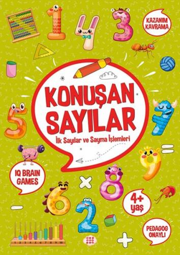 Kurye Kitabevi - Konuşan Etkinlikler Serisi-Konuşan Sayılar +4 Yaş