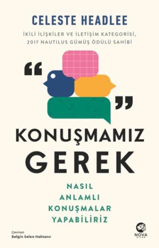 Kurye Kitabevi - Konuşmamız Gerek: Nasıl Anlamlı Konuşmalar Yapabiliri