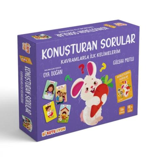 Kurye Kitabevi - Konuşturan Sorular - Kavramlarla İlk Kelimelerim Seti