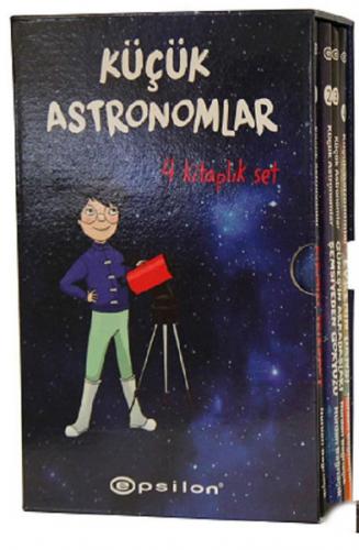 Kurye Kitabevi - Küçük Astronomlar Serisi 4 Kitaplık Set