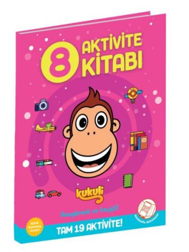 Kurye Kitabevi - Kukuli Aktivite Kitabi 8