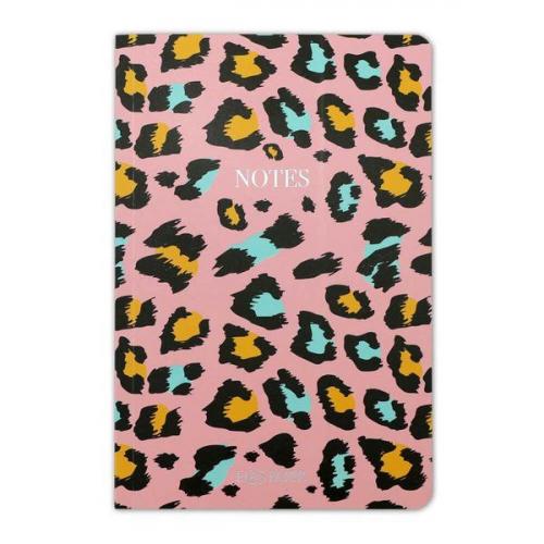 Kurye Kitabevi - Leopar Pembe Defter